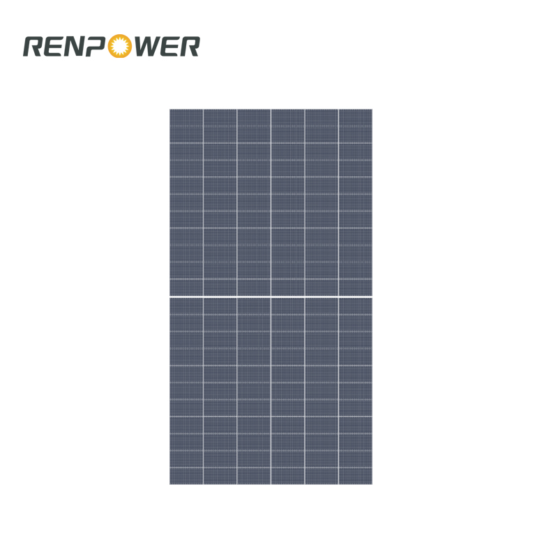 700W módulo solar de vidro duplo dural bifacial