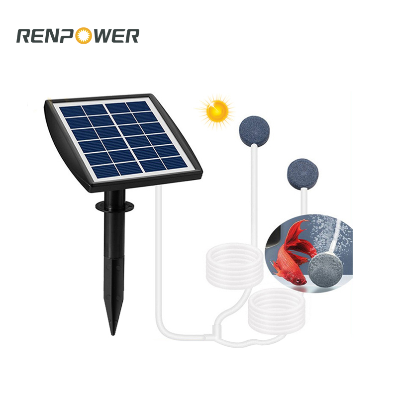 Nova bomba solar de oxigênio 2W Tipo de armazenamento